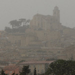 Nevicata su Fermo - foto da Facebook