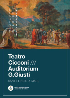 Teatro Cicconi Sant'Elpidio a Mare - stagione 2017/18 - locandina