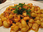 Un succulento piatto di gnocchi