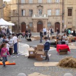 Giochi in piazza a Sant'Elpidio a Mare con "Rischiamo di crescere"