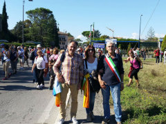 Delegazione fermana alla Marcia della Pace 2014