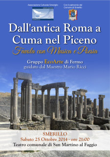 Dalla Roma antica alla città di Cuma nel Piceno - locandina