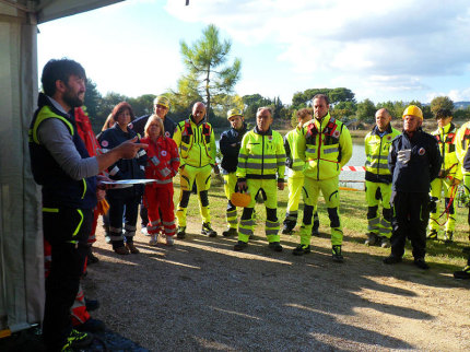 Esercitazione della Protezione Civile di Fermo
