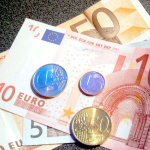 soldi, banconote, monete, euro