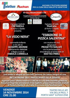 Evento pro Telethon a Porto Sant'Elpidio