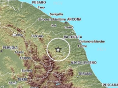 La mappa del terremoto del 16 novembre 2014 nel fermano