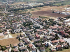 Veduta aerea di Piane di Montegiorgio