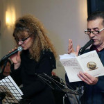 Declamazione di poesie all'incontro Marche-Sicilia a Sant'Elpidio a Mare