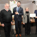 Lucio Porrà, Maurizio Mangialardi, Sarda Cammarota, Serenella Ciarrocchi alla Giornata della Polizia Locale