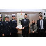Agenti fermani premiati alla Giornata della Polizia Locale