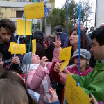 In marcia per la pace a Cascinare di Sant'Elpidio a Mare