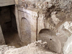 Resti del teatro romano di Fermo