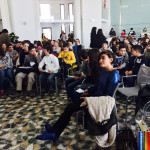 Alice Moretti, sindaco baby di Sant'Elpidio a Mare all'incontro con il garante per l'infanzia Vincenzo Spadafora