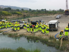 Esercitazione Protezione Civile nella Valdaso