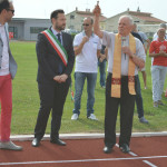 Benedezione della pista di atletica del Montevidoni di Sant'Elpidio a Mare