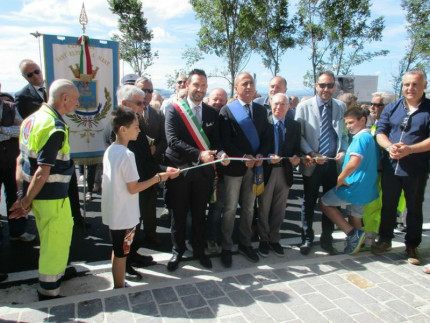 Inaugurazione edicola mariana via Tevere Sant'Elpidio a Mare