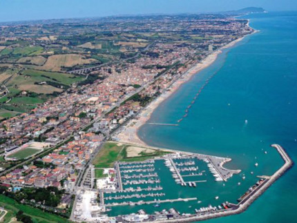 Panorama di Porto San Giorgio