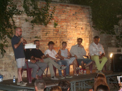 Presentazione AA. VV. vol. 2 durante una serata a Porto Sant'Elpidio