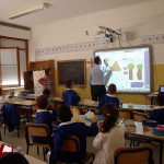 Terrenzi in visita alla scuola primaria di Sant'Elpidio a Mare