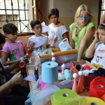 Laboratori creativi sui Sibillini per l'Associazione Arcobaleno Genitori per la scuola