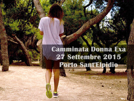 Camminata Donna Exa 2015 a Porto Sant'Elpidio