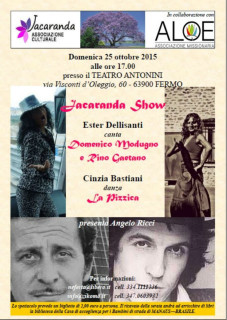 Jaracanda Show a Fermo - locandina