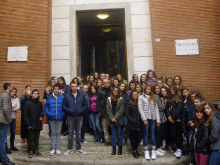 Giornata del Risparmio 2015: studenti in visita alla Carifermo