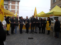 Mercato Campagna Amica a Sant'Elpidio a Mare: taglio del nastro