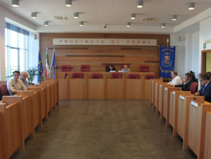 Sala consiliare Provincia di Fermo