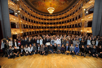 Pagella d'oro 2014 al Teatro dell'Aquila di Fermo