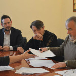 Variante PRG '95: firma dell'accordo tra Terrenzi e Perugini