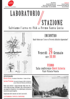 Laboratorio Stazione a Fermo - locandina
