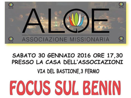 Focus sul Benin - incontro a Fermo