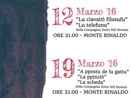 Cinema dialettale a Monte Rinaldo