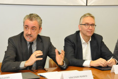 Vincenzo Manco (UISP) e Luca Ceriscioli (Regione Marche)