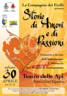 Storie di Amori e di Passioni - Porto Sant'Elpidio - locandina