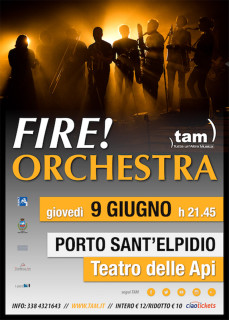 Fire Orchestra a Porto Sant'Elpidio