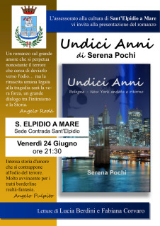 Presentazione libro Undici Anni a Sant'Elpidio a Mare - locandina