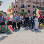 Nuova piazza Bivio Cascinare: benedizione