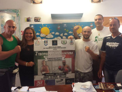 Presentazione Trofeo della Calzatura di boxe a Porto Sant'Elpidio