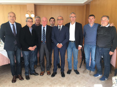 Vasco Errani e Luca Ceriscioli incontrano i sindaci dei comuni del fermano interessati dal terremoto del 24 agosto 2016