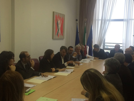 Vertice in Provincia a Fermo sul Liceo Annibal Caro