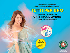 Tutti per Uno: game show con Cristina D'Avena al Centro Commerciale Auchan Porto Sant'Elpidio