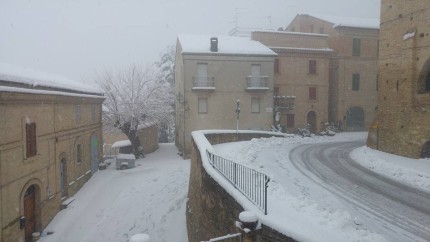 Neve a Monte Vidon Combatte