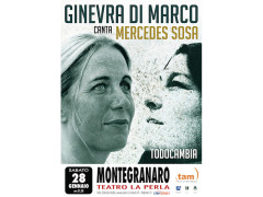 Ginevra Di Marco canta Mercedes Sosa a Montegranaro