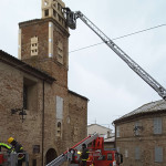 Interventi dei Vigili del Fuoco nel fermano dopo i terremoti del 2016