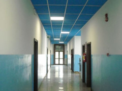 Interno della scuola Don Dino Mancini di Fermo