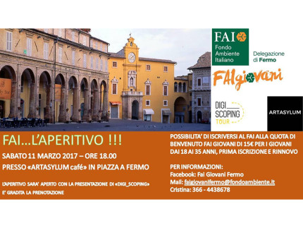 "FAI… l'aperitivo" a Fermo