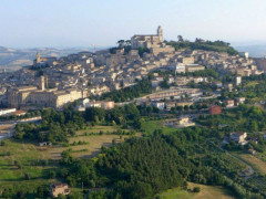 Veduta aerea di Fermo