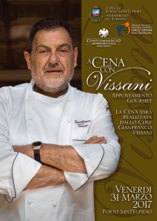 "A cena con Vissani" a Porto Sant'Elpidio - locandina